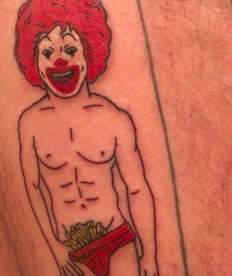 Funny tattoo