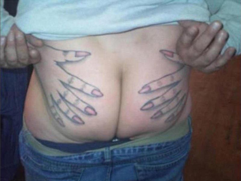 Unsuccessful tattoos