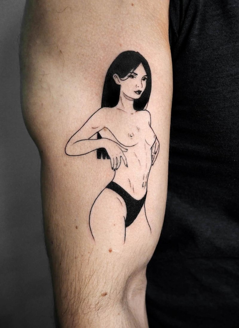 Tattoo girl
