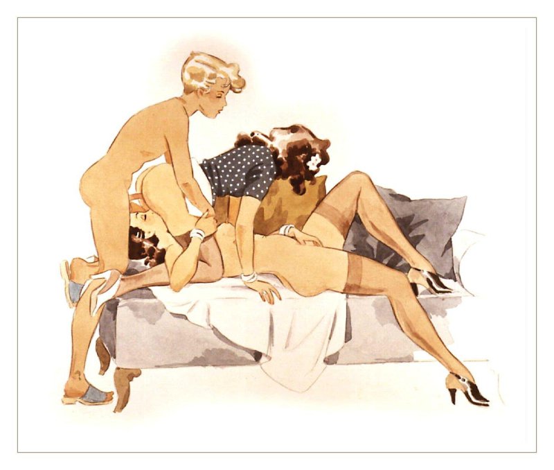 Porn drawings Retro
