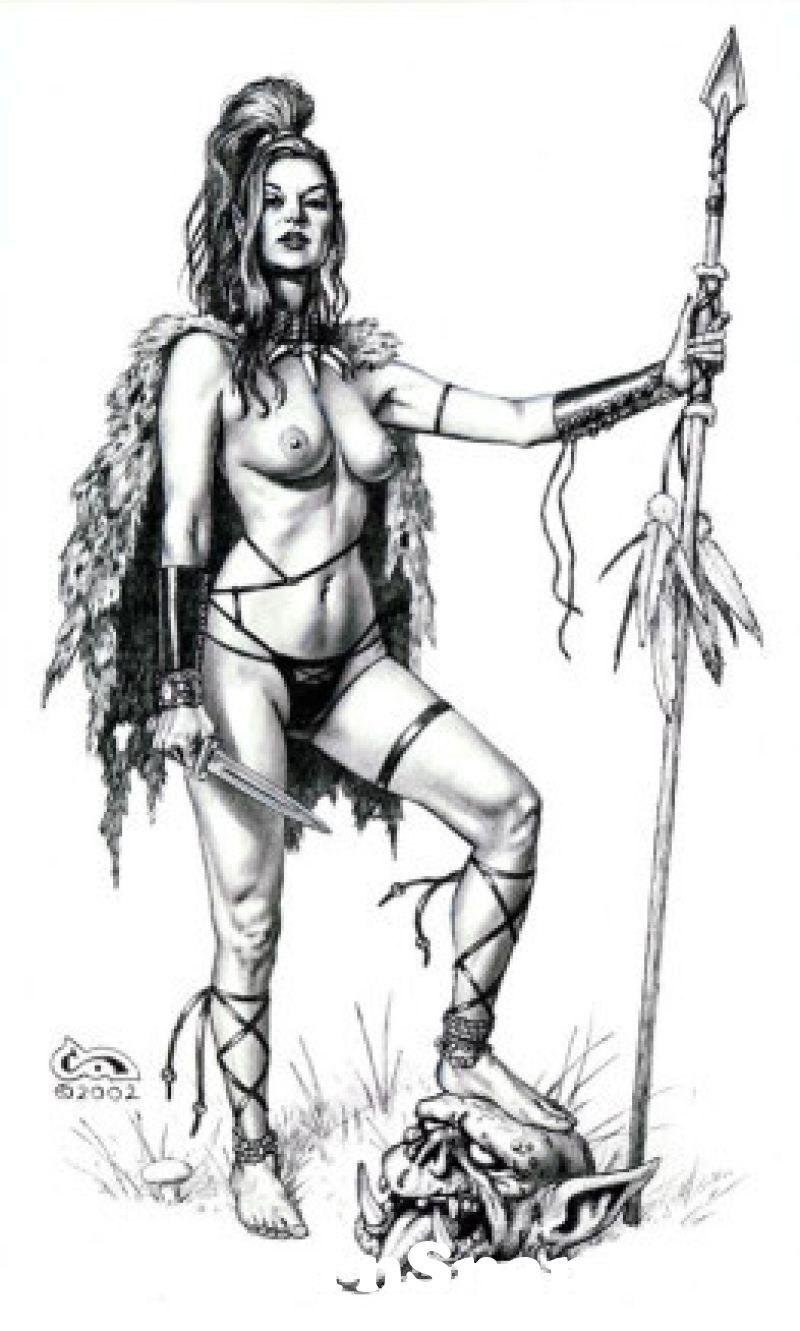 Naked Amazons Fantasy