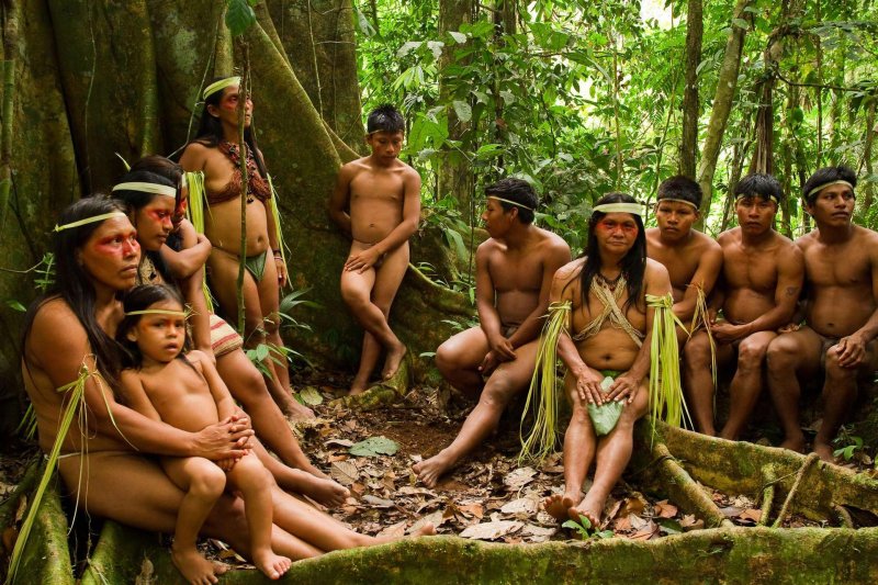 Wild tribes of the Amazon Girls