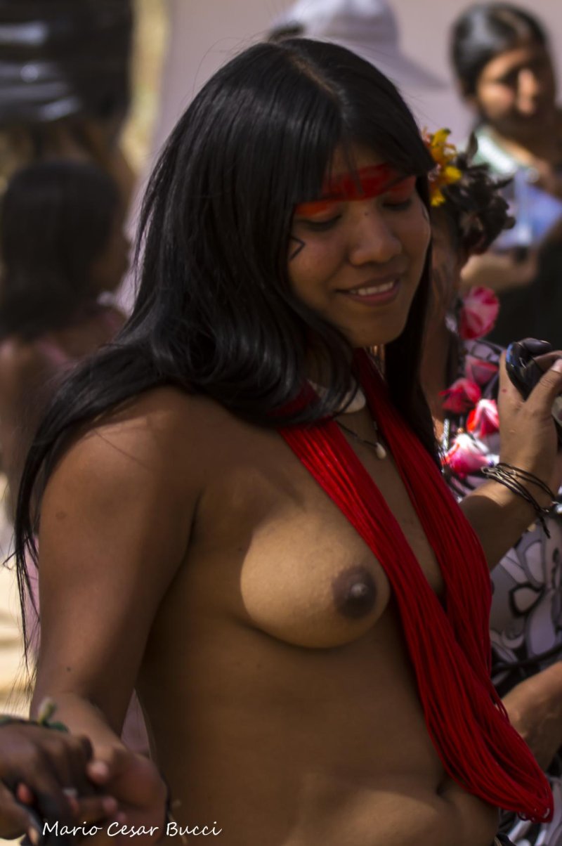 Brazilian Indians in Amazon