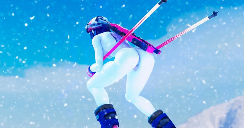 Ski girl