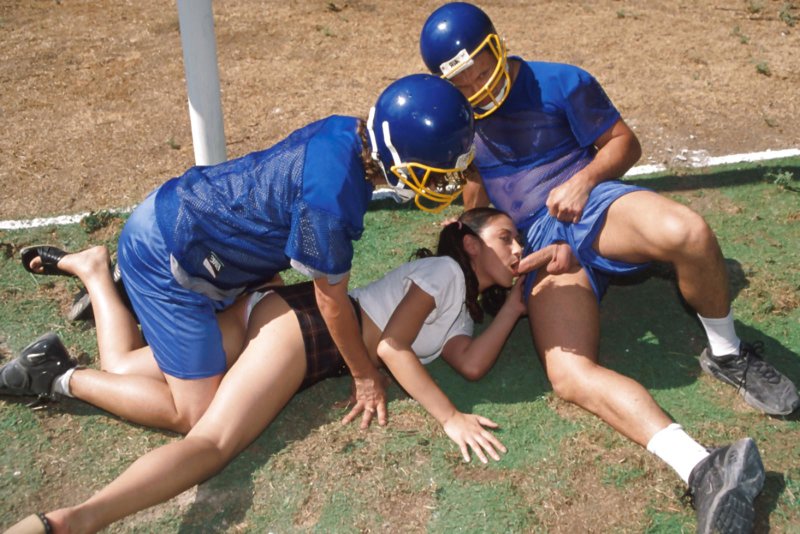Naked American football