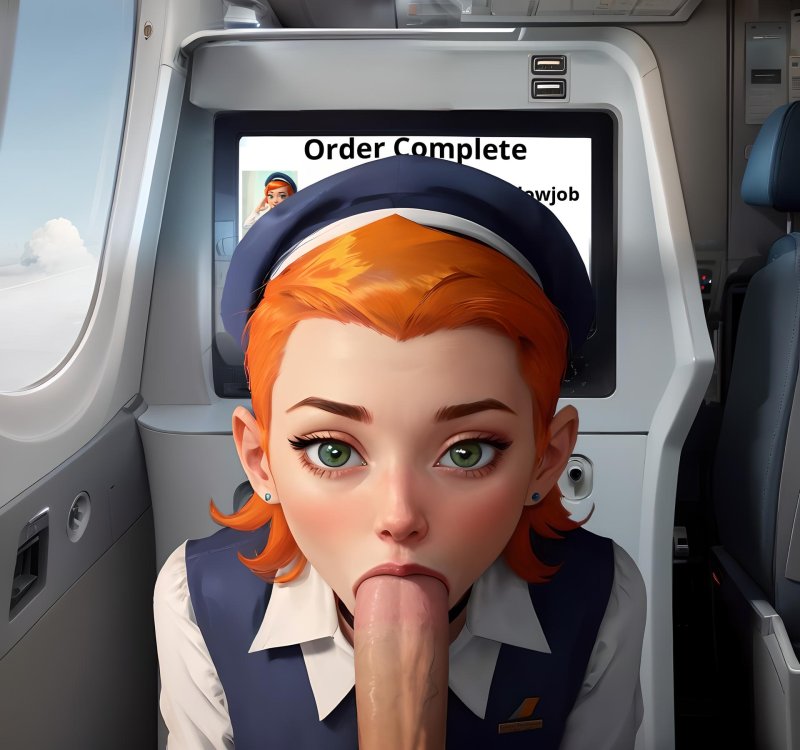 The image of stewardess