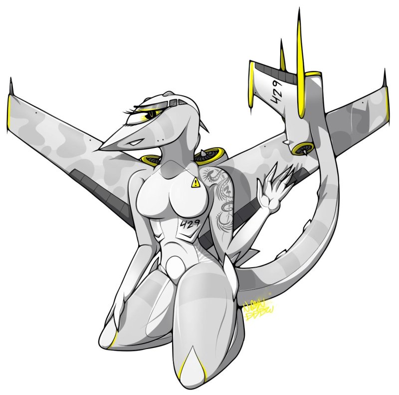 Anthropomorphic aircraft hentai