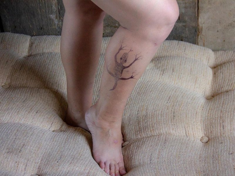 Foot tattoo