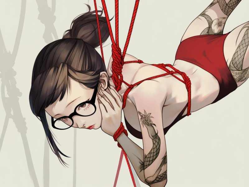 Shibari art